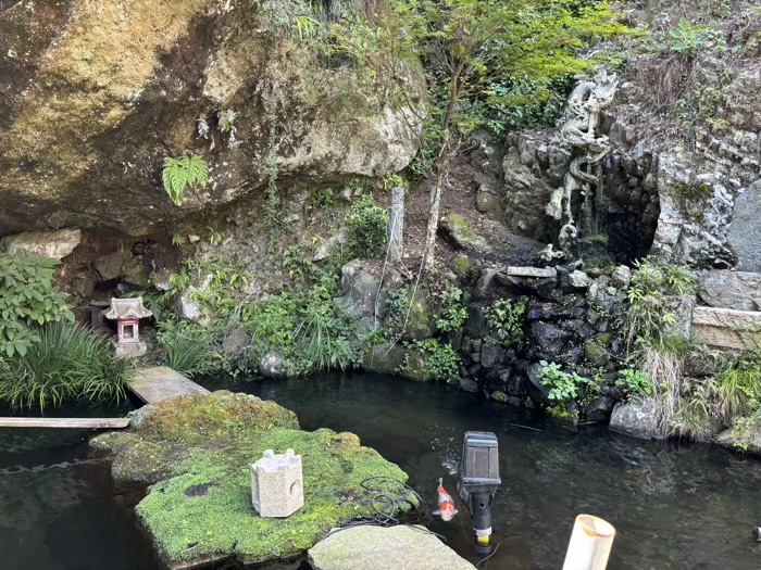 大山阿夫利　大山寺　倶利伽羅の滝と倶利迦羅竜王