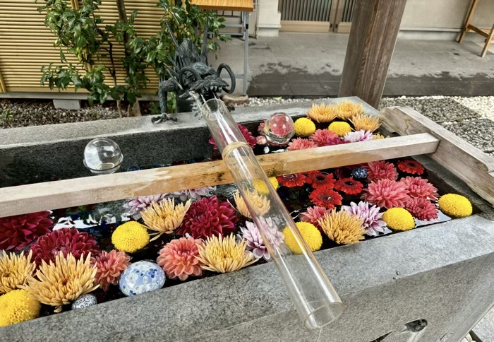 東京・品川区　蛇窪神社　手水舎