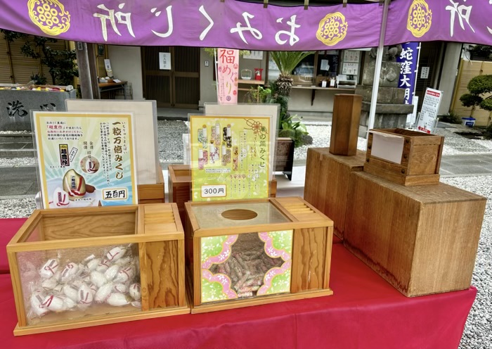 東京・品川区　蛇窪神社　おみくじ処