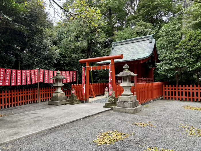 鎌倉　丸山稲荷社　社殿