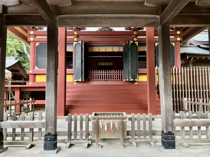 鎌倉　鶴岡八幡宮の若宮(下宮)