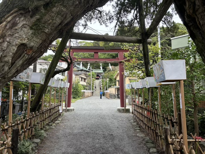 鎌倉　荏柄天神社　絵筆塚祭