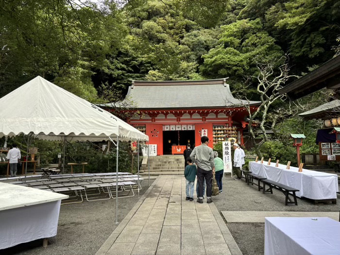 鎌倉　荏柄天神社　絵筆塚祭