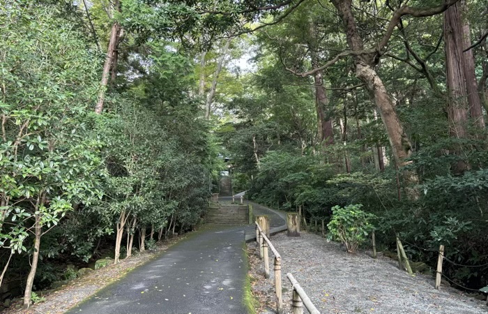 鎌倉　妙本寺　参道