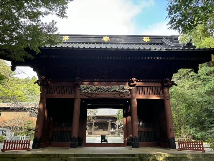 鎌倉　妙本寺　二天門