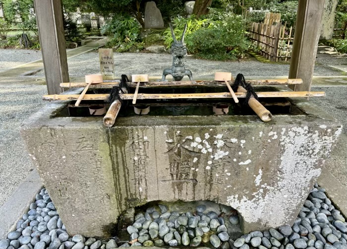 鎌倉　妙本寺　水屋