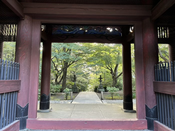 鎌倉　妙本寺　二天門