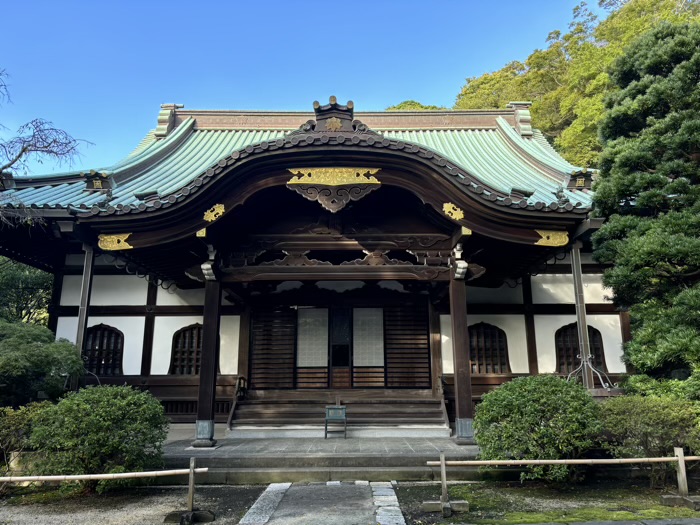 鎌倉　妙本寺　本堂