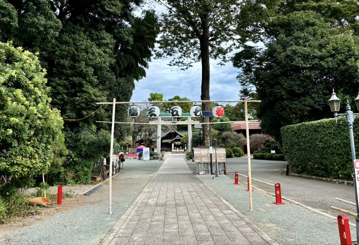 秦野　出雲大社相模分祠　参道