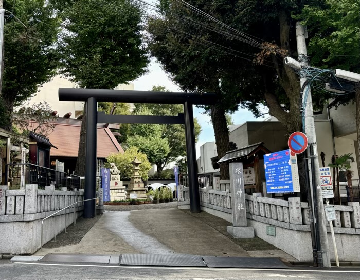 東京　杉並　高円寺氷川神社（気象神社）