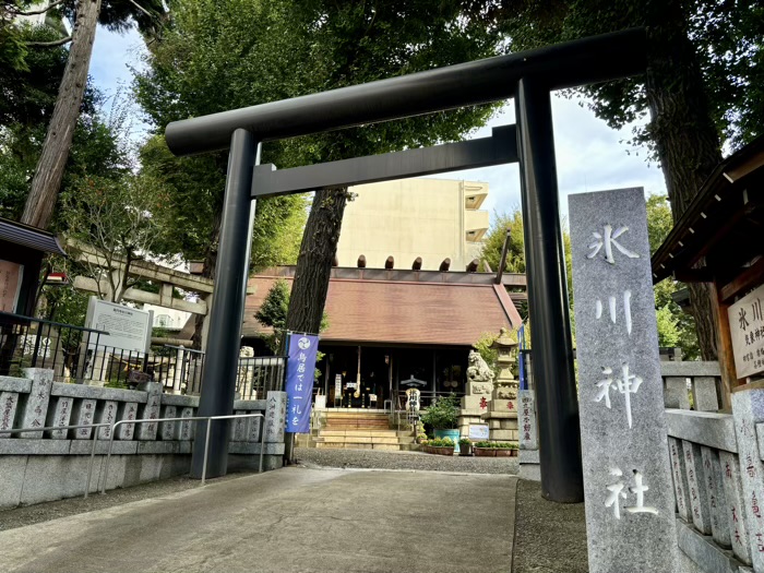 東京　杉並　高円寺氷川神社（気象神社）