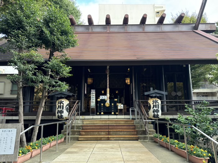 東京　杉並　高円寺氷川神社（気象神社）　社殿