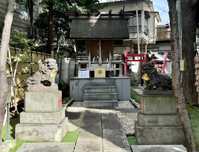 東京　杉並　高円寺氷川神社　気象神社