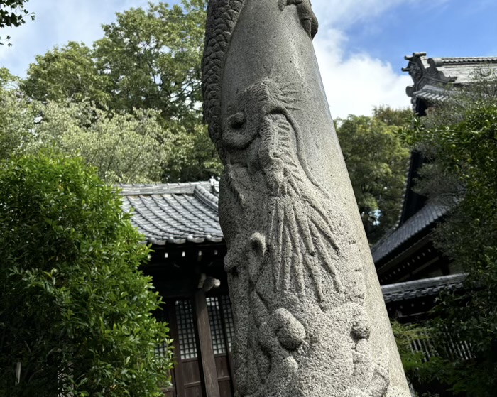 東京　宿鳳山高円寺　双龍鳥居