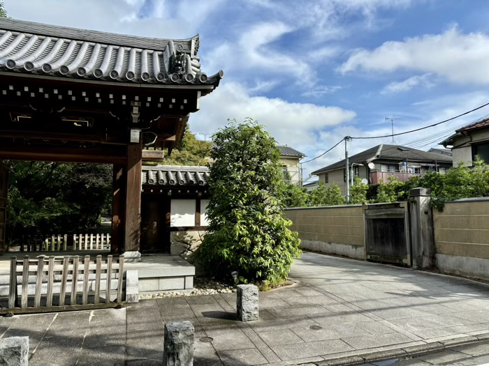 東京　宿鳳山高円寺　山門