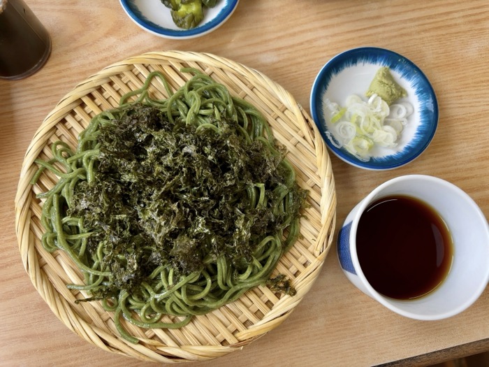 江の島　食堂 遊覧亭　ざる磯めん