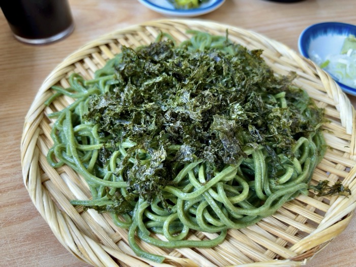 江の島　食堂 遊覧亭　ざる磯めん