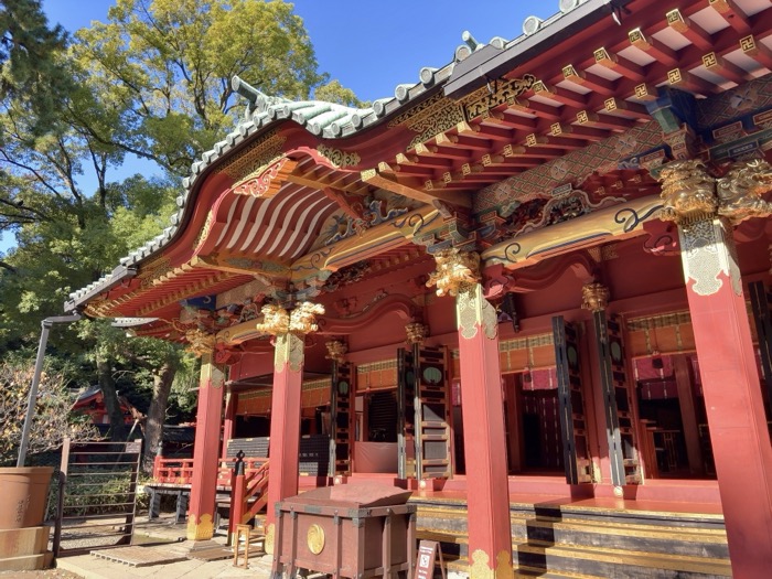 文京区　東京十社　根津神社　拝殿