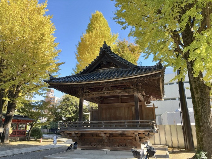 文京区　東京十社　根津神社　舞殿