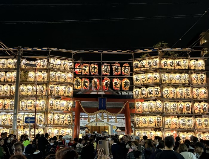 横浜　金刀比羅大鷲神社　酉の市