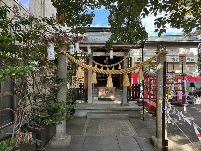 神奈川　川崎　溝口神社　稲荷社