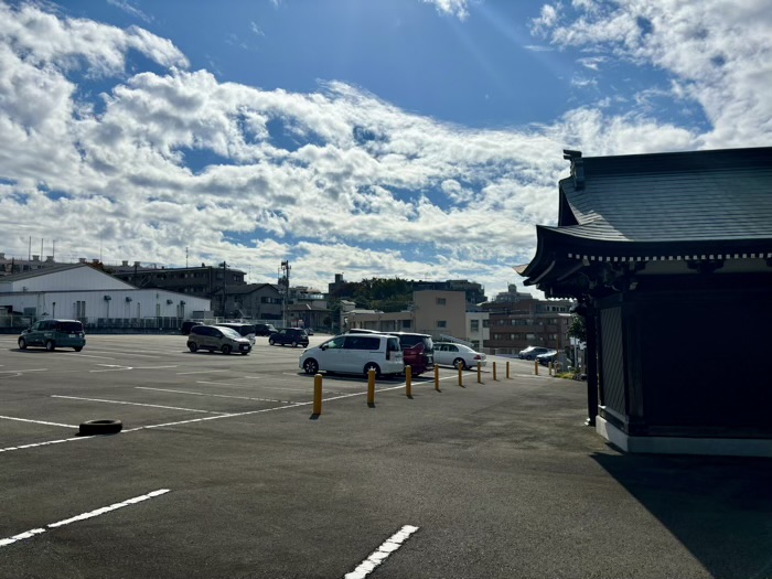 身代わり不動尊 大明王院 川崎本院　駐車場