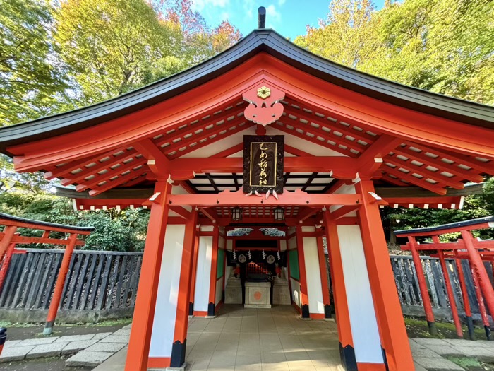 東京　文京区　根津神社　乙女稲荷神社