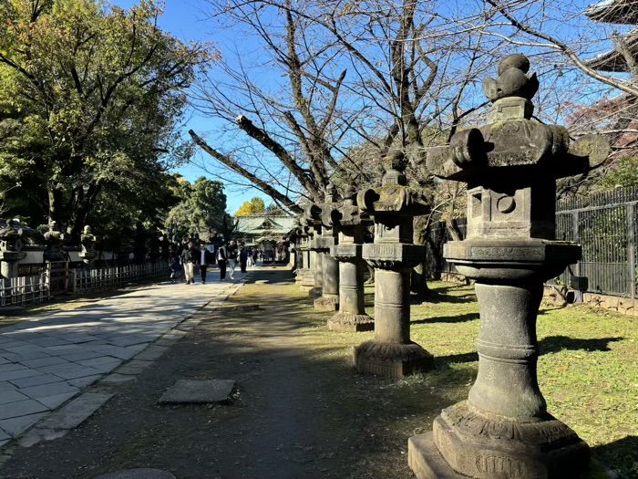 東京　上野東照宮　参道