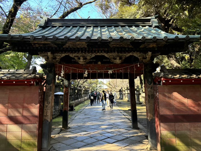 東京　上野東照宮　参道