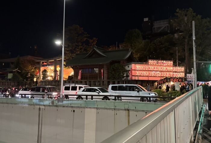 東京　目黒　大鳥神社　酉の市