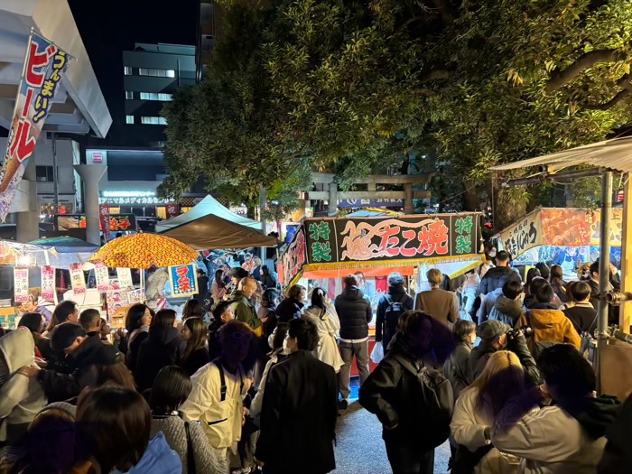 東京　目黒　大鳥神社　酉の市