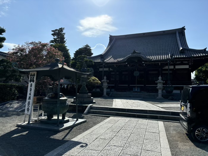 鎌倉　本覚寺　本堂