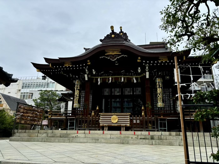 東京　目黒　大鳥神社　社殿