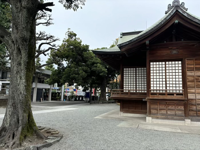 東京　目黒　大鳥神社　境内