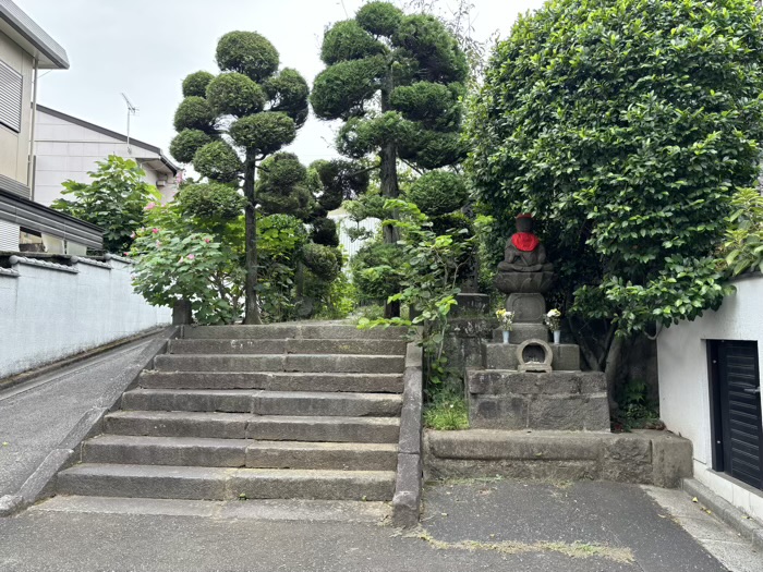 目黒　山手七福神　蟠龍寺　参道