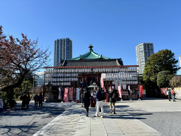 東京　上野　寛永寺　不忍池辯天堂