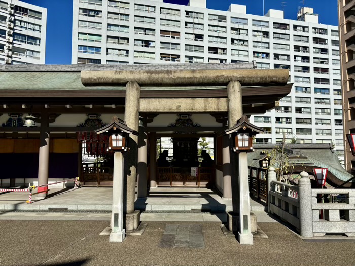 東京　文京区　湯島天満宮　戸隠神社と笹塚稲荷