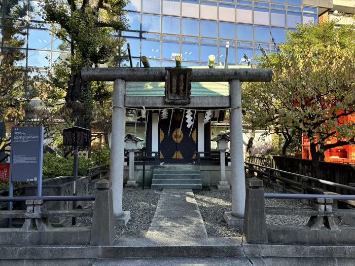 東京　神田明神（神田神社）境内社　金刀比羅神社・三宿稲荷神社