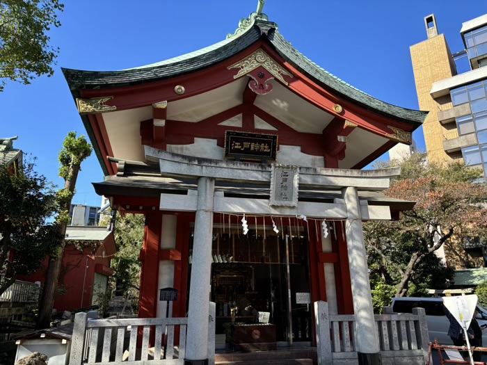 東京　神田明神（神田神社）境内社　太田市場江戸神社