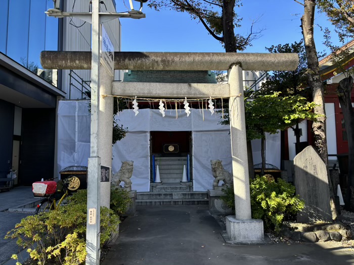 東京　神田明神（神田神社）境内社　築地魚河岸水神社