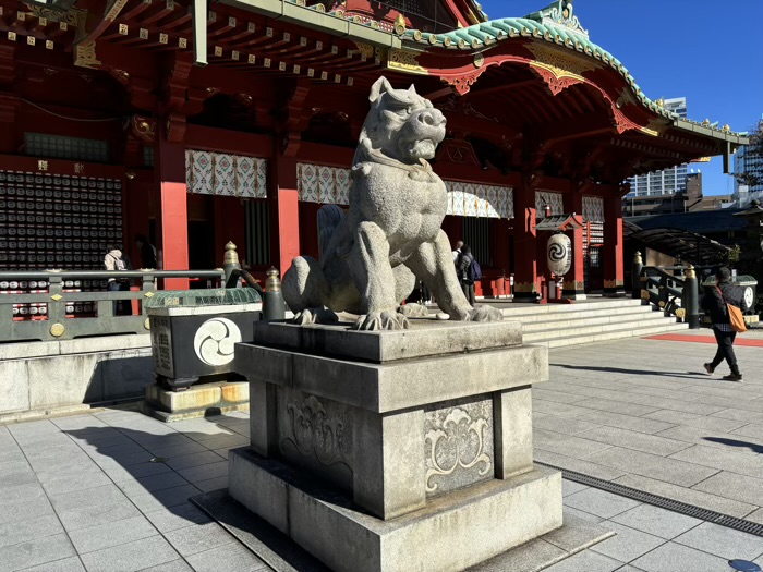 東京　千代田区　神田明神（神田神社）　狛犬