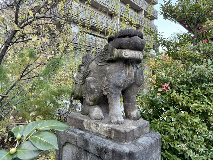 東京　新宿　成子天神社　社殿