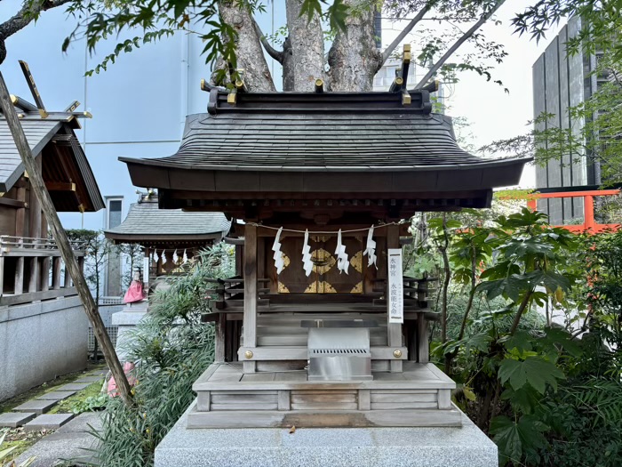 東京　新宿　成子天神社　水神宮