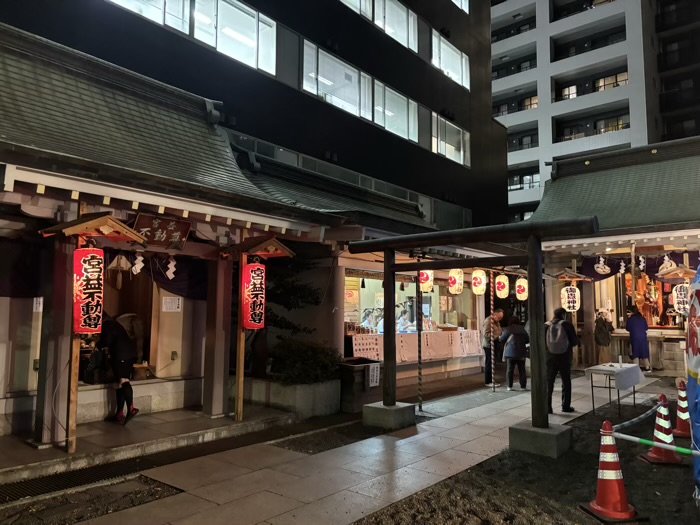 東京　渋谷　宮益御嶽神社　酉の市