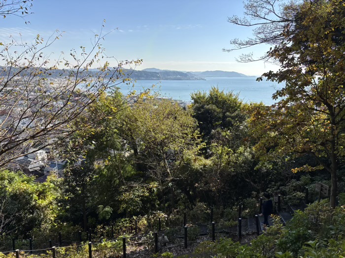 鎌倉　長谷寺　眺望散策路