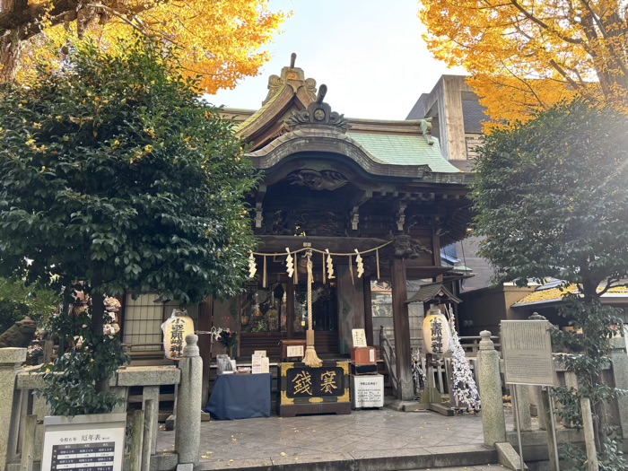 台東区　入谷　小野照崎神社　社殿