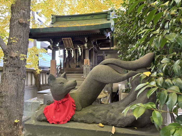 台東区　入谷　小野照崎神社　織姫・稲荷神社