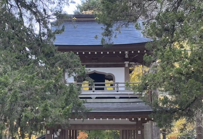 北鎌倉　浄智寺　鐘楼門