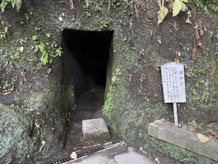 北鎌倉　浄智寺　横井戸