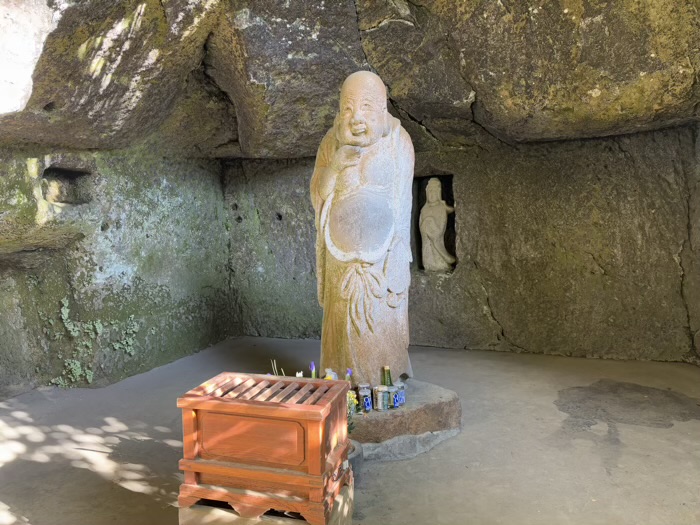 北鎌倉　浄智寺　鎌倉江ノ島七福神　布袋尊